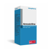 Amoxicilina 500 mg/5ml Jarabe 60 mL