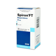 Spiron FT Risperidona 3 mg 30 Comprimidos