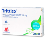 Trittico (B) Trazodona 100mg 20 Comprimidos Recubiertos