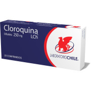 Cloroquina 250 mg 20 Comprimidos