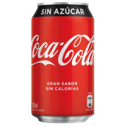 Coca Cola Sin Azúcar 350 ml