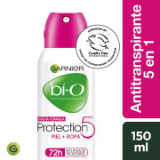 Garnier Protection 5  48H  Desodorante Spray A/P 0% Alcohol 150 mL