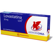 Lovastatina 20 mg 28 Comprimidos