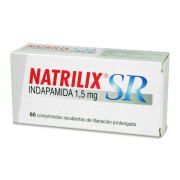 Natrilix SR Indapamida 1,5 mg 60 Comprimidos