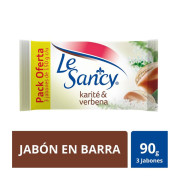 Creamy Milk Karite & Verbena Jabón Barra 90 Grs X3