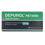 Depurol Retard Venlafaxina 150 mg 30 Cápsulas