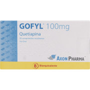 Gofyl (B) Quetiapina 100mg 30 Comprimidos Recubiertos