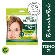Tinte Permanen en Crema Retocador Raíz 71 Tonos Rubios Cenizos X1