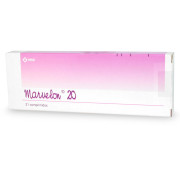 Marvelon-20 Desogestrel 150 mcg Etinilestradiol 20 mcg 21 Comprimidos