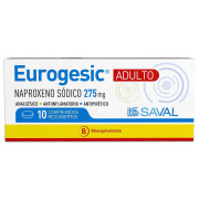 Eurogesic Adulto Naproxeno 275 mg 10 Comprimidos