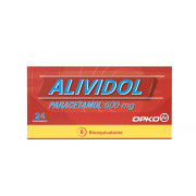 Alividol Paracetamol 500 mg 24 comprimido