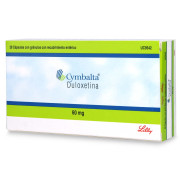 Cymbalta Duluxetina 60 mg  28 Cápsulas