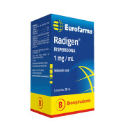 Radigen Risperidona 1 mg/ml Gotas 30 mL - MEDIPHARM - Precio desde $14.413