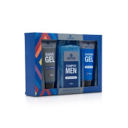Shower Gel Blue 150 mL + Shampoo 500 mL + Shave Gel 150 mL