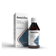 Amoxicilina 250 mg/5mL Jarabe 60 mL