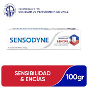 Crema Dental con Flúor Sensibilidad y Encías Original 100 grs