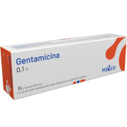Gentamicina 0,1% Crema Tópica 15 gr
