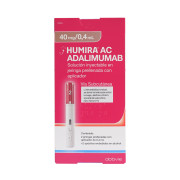Humira AC Adalimumab 40 mg Jeringa Prellenada con Aplicador 0,4 mL 2 Jeringas