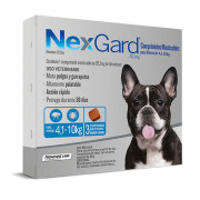 Nexgard Afoxolaner 28,3 mg 3 Comprimido Masticable Sabor Carne
