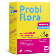 Probiflora Woman Probioticos + Cranberries 30 Cápsulas