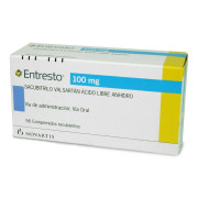Entresto Sacubitrilo ValsartAcL/Anhid 100 mg 56 Comprimidos
