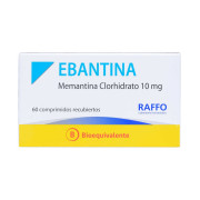 Ebantina Memantina 10 mg 60 Comprimidos