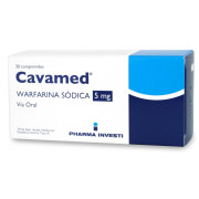 Cavamed Warfarina Sodica 5 mg 30 Comprimidos