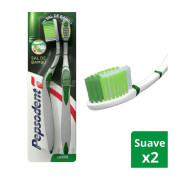 Cepillo Dental Bamboo Salt Suave X2