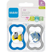 Chupete Silicona Air 6+Meses X2
