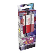 Super Stay Labial Larga Duración Matte Ink Nyc Favs 5mL X3