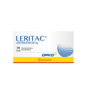 Leritac Levetiracetam 500 mg 30 Comprimidos recubiertos