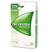 Nicorette Nicotina 2 mg 30 Gomas Masticables Freshmint