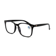 V-Polak Lente Óptico de descanso Antiblue-Light Negro