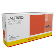 Lalergic Levocetirizina 5 mg 30 Comprimidos