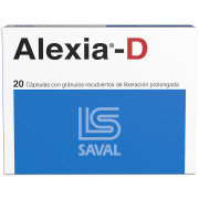 Alexia-D x 20 Cápsulas Con Gránulos Recubiertos De Liberación Prolongada