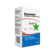Duromine Cápsulas Liberación Prolongada Fentermina 30 mg 30 Cápsulas