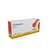 Citalopram 20 mg 30 Comprimidos Recubiertos