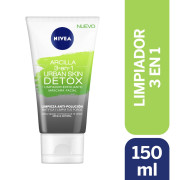 Urban Skin Detox Mascara Facial Exfoliante Arcilla 3 En 1 150 mL