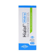 Hialof Hidra Hialuronato de Sodio 0,2% Solución Oftalmica 10 mL