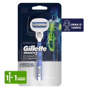 Máquina afeitar recargable Mach3 Cuerpo + cartucho