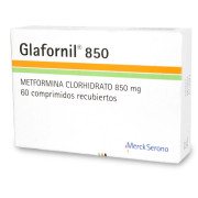 Glafornil Metformina 850 mg 60 Comprimidos Recubiertos