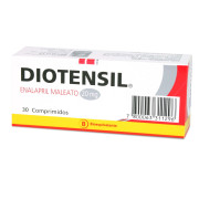 Diotensil Enalapril 20 mg 30 Comprimidos
