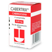 Cabertrix Cabergolina 0,5 mg 4 Comprimidos - TECNOFARMA - Precio desde $59.311