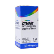 Zymar Gatifloxacino 0,3% Solución Oftálmica 5 mL