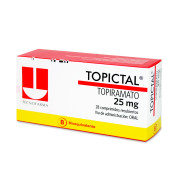 Topictal Topiramato 25 mg 28 Comprimidos Recubiertos