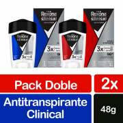 Pack 2 unidades Clinical Hombre Crema 48 Grs