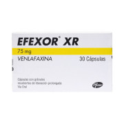 Efexor XR Venlafaxina 75 mg 30 Cápsulas
