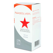 Nasolver Codeína 10 mg + Pseudoefedrina Clorhidrato 30 mg + Clorfenamina Maleato 2 mg /5mL Jarabe 100 Ml