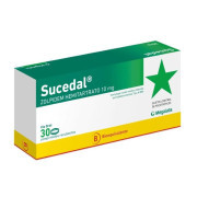 Sucedal Zolpidem Hemitartrato 10 mg 30 Comprimidos Recubierto