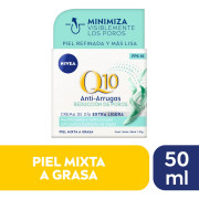 Crema Facial Antiarrugas Q10 Power Dia Fps15 Piel Mixta a Grasa 50 mL